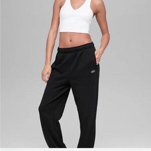 Alo Accolade Black Jogger Pants